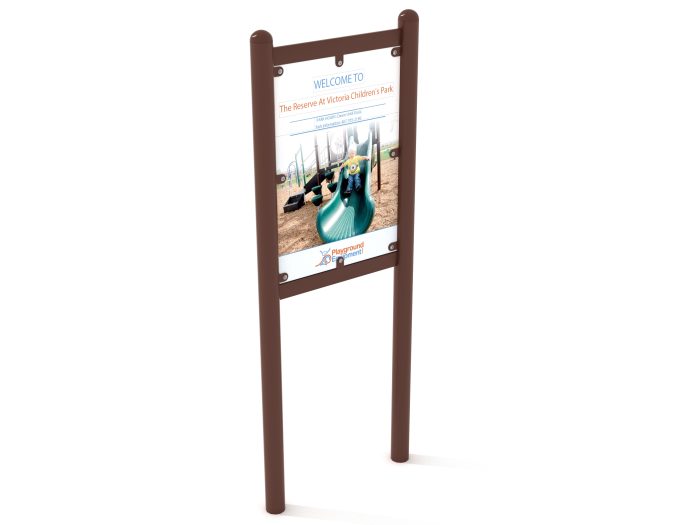2-Sided Playground Safety Rules and Welcome Sign - Image 17