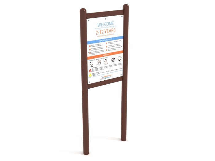 2-Sided Playground Safety Rules and Welcome Sign - Image 18