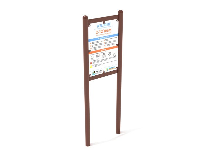 2-Sided Playground Safety Rules and Welcome Sign - Image 88