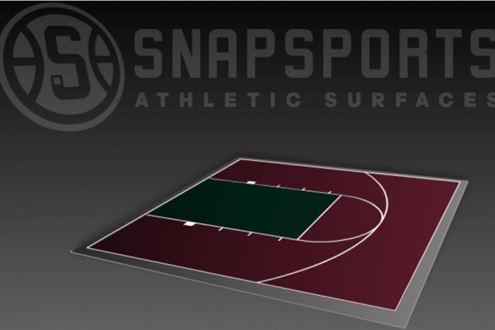 30' X 30' Basketball Court