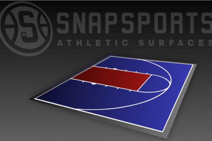 30' X 40' Basketball Court