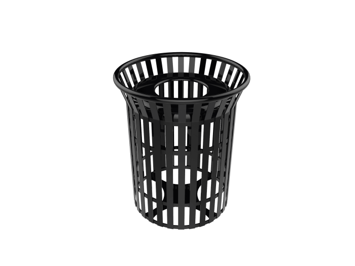 32 Gallon Funnel-Top Trash Receptacle