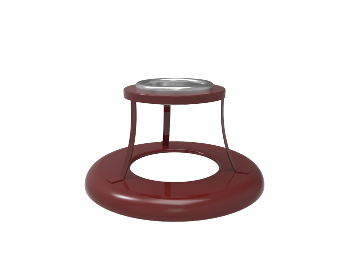 32 Gallon Tiered Lid with Ash Tray
