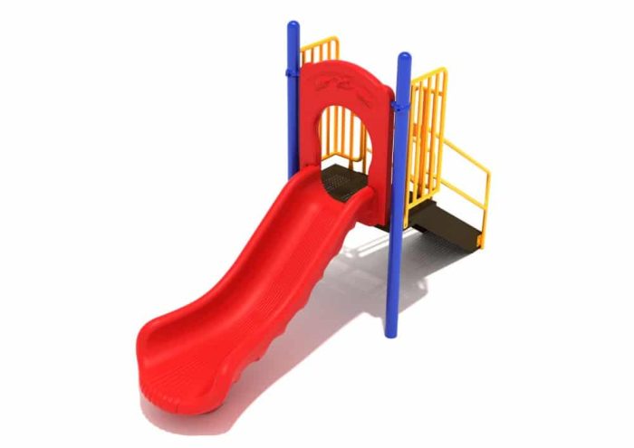 3 Foot Single Straight Slide