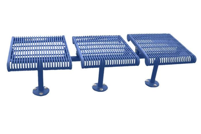Grand Contour 3 Seat In-line Bench Without Back