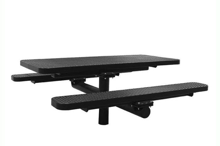 Champion Picnic Table – Direct Bury (Single Pedestal)