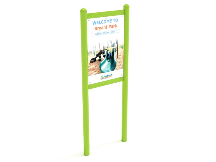2-Sided Playground Safety Rules and Welcome Sign - Image 32