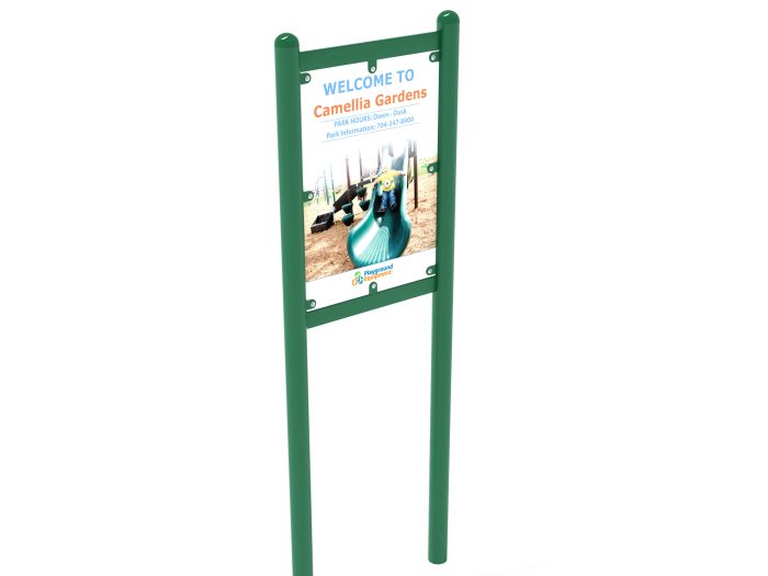 2-Sided Playground Safety Rules and Welcome Sign - Image 37