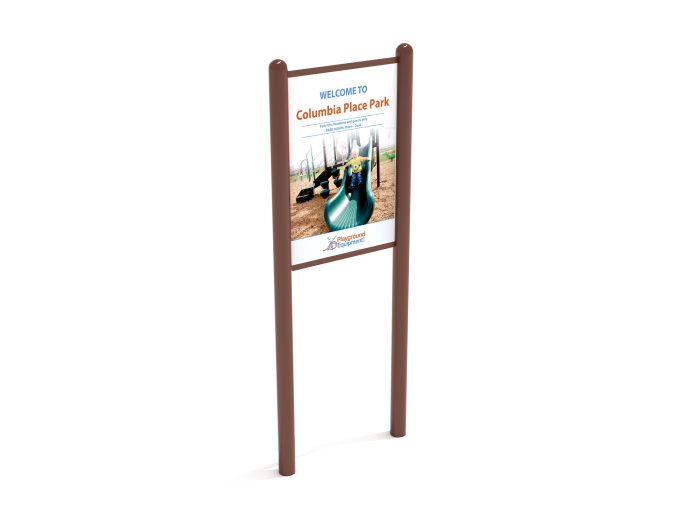 2-Sided Playground Safety Rules and Welcome Sign - Image 54