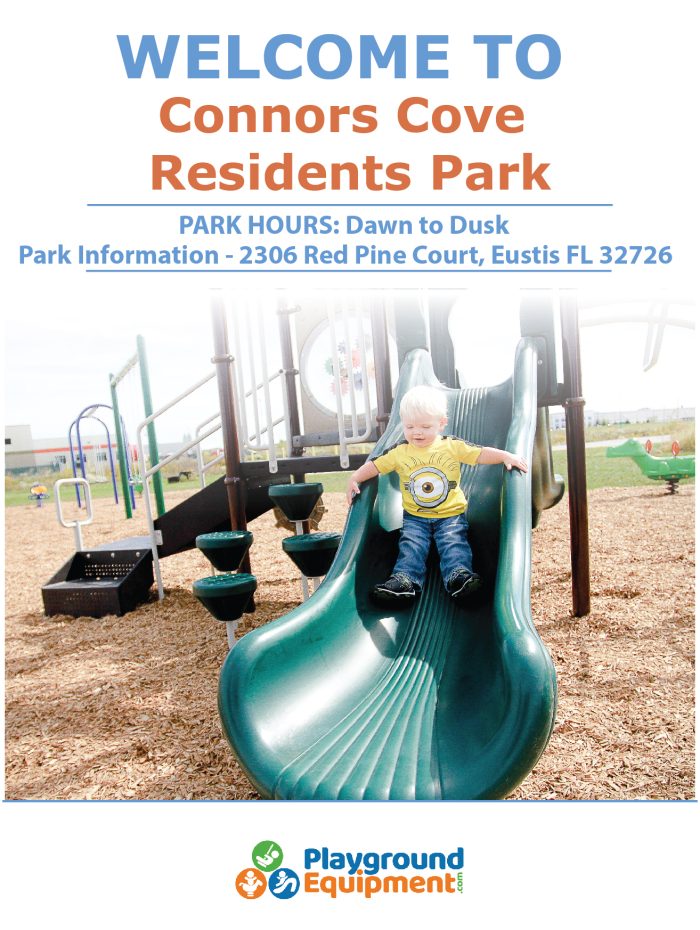 2-Sided Playground Safety Rules and Welcome Sign - Image 63