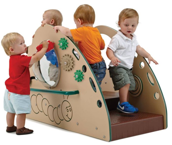 Crawl and Toddle with Brown Plastisol Decking - Image 2