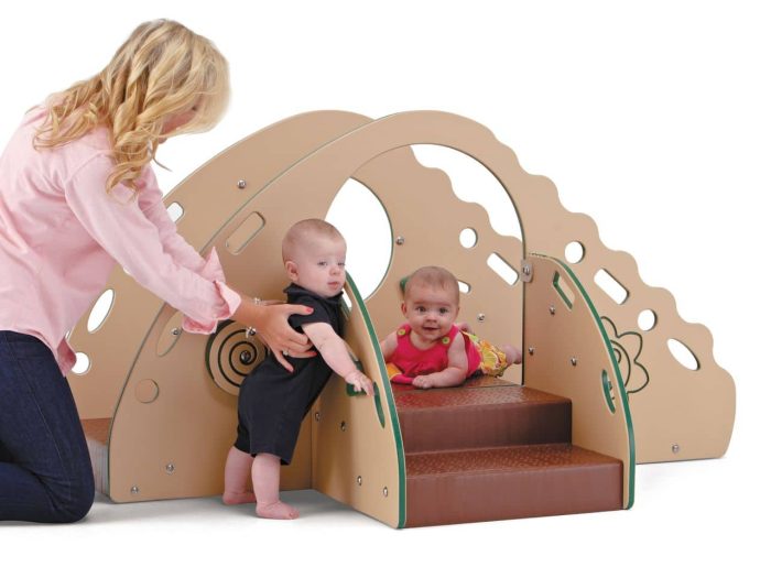 Crawl and Toddle with Brown Plastisol Decking - Image 3