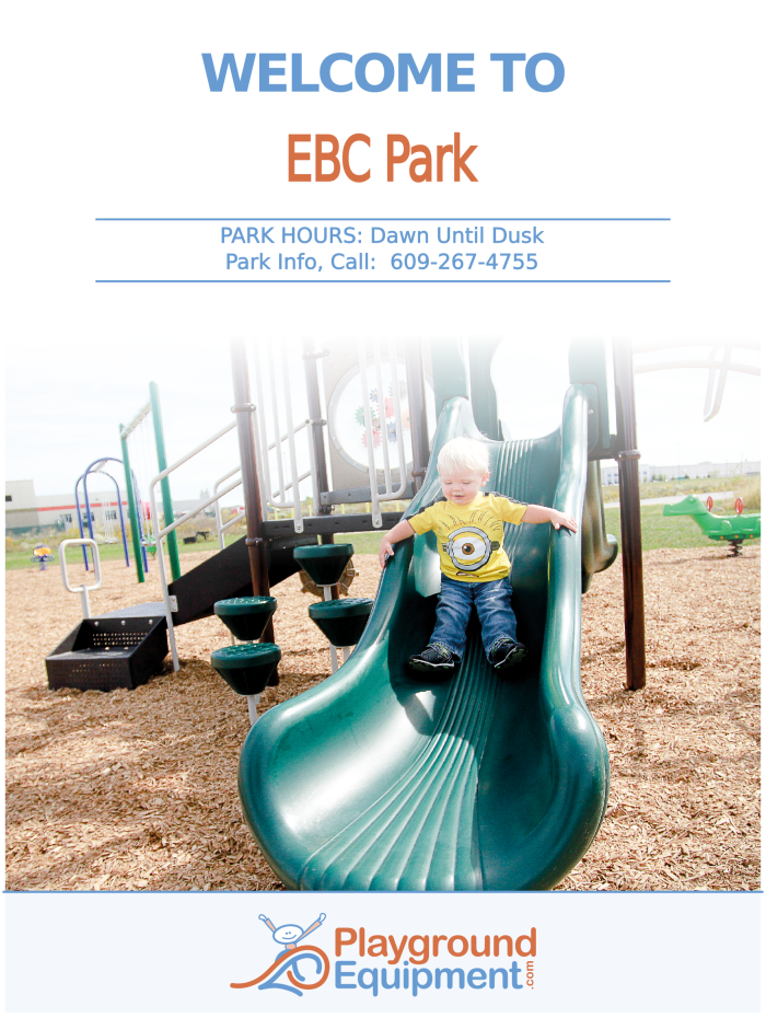 2-Sided Playground Safety Rules and Welcome Sign - Image 125