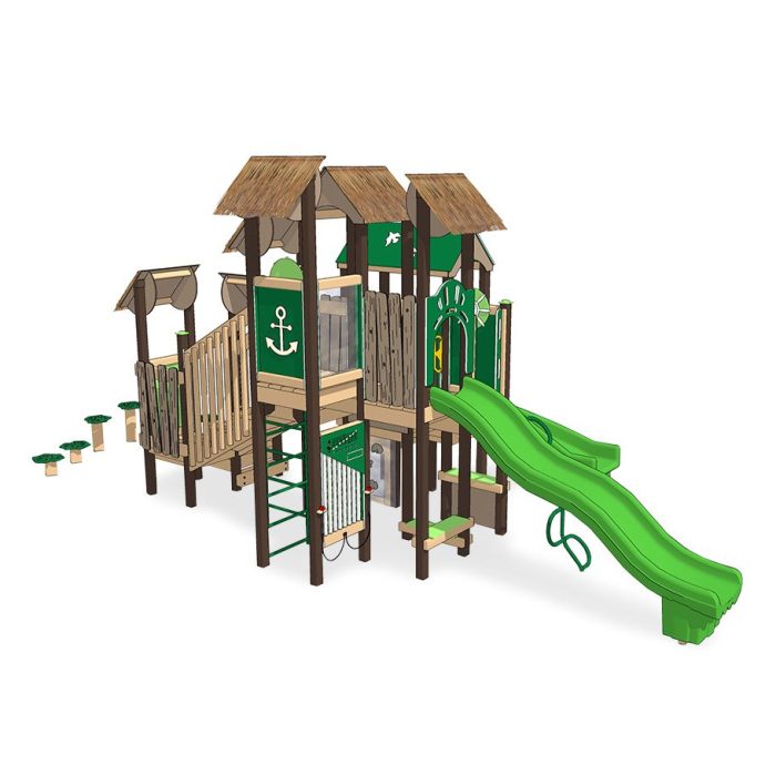 Dolphin Recycled Plastic Play System - Image 2
