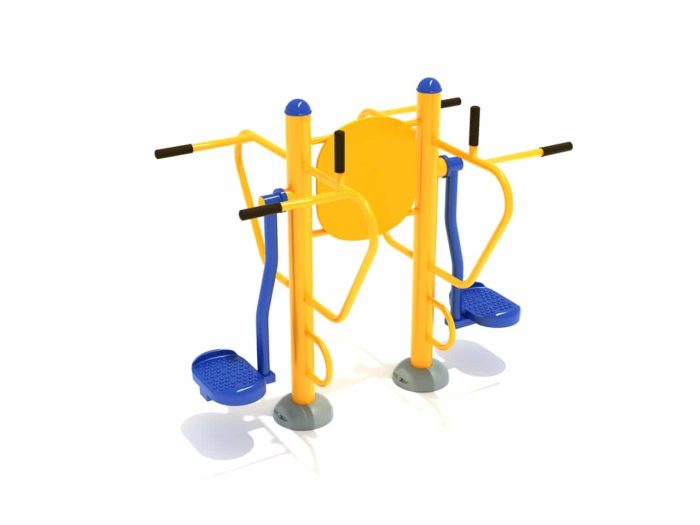 Double Pendulum Swing with Leg Lift