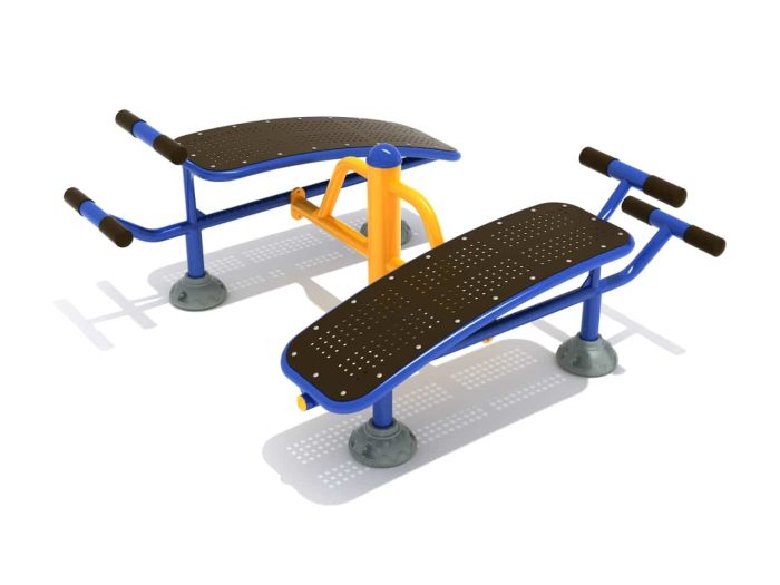 Double Sit Up Bench