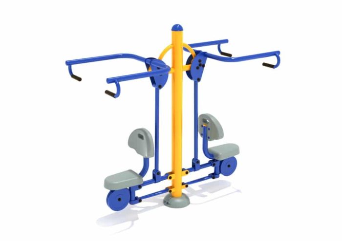 Double Station Lat Pulldown