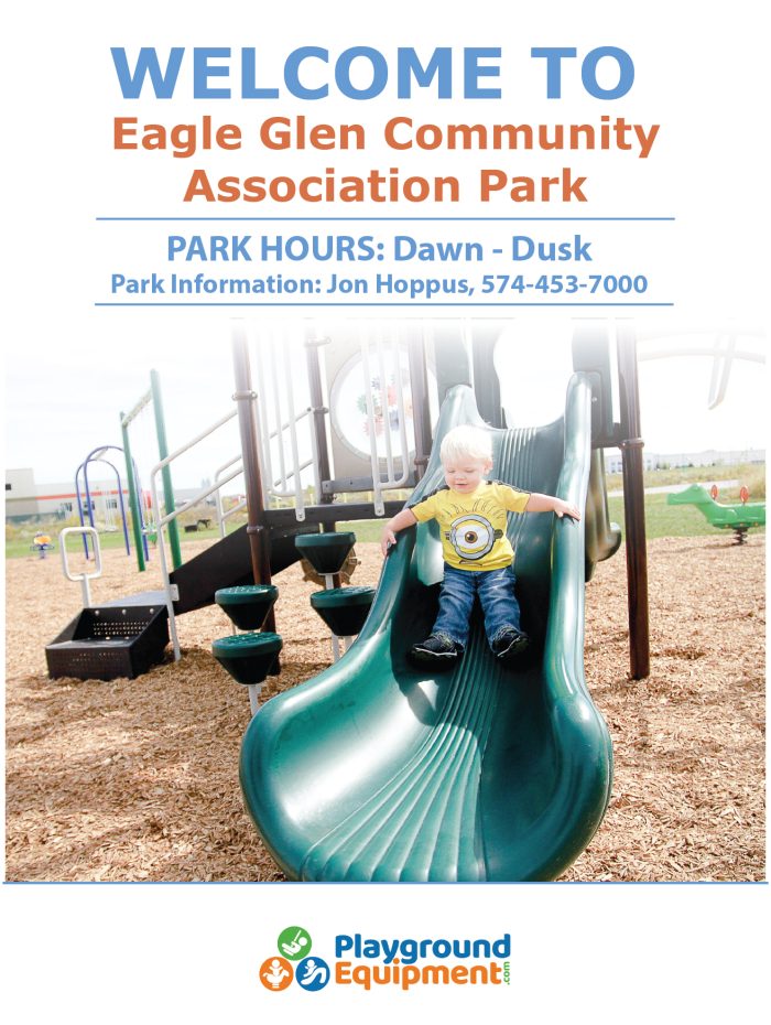 2-Sided Playground Safety Rules and Welcome Sign - Image 76