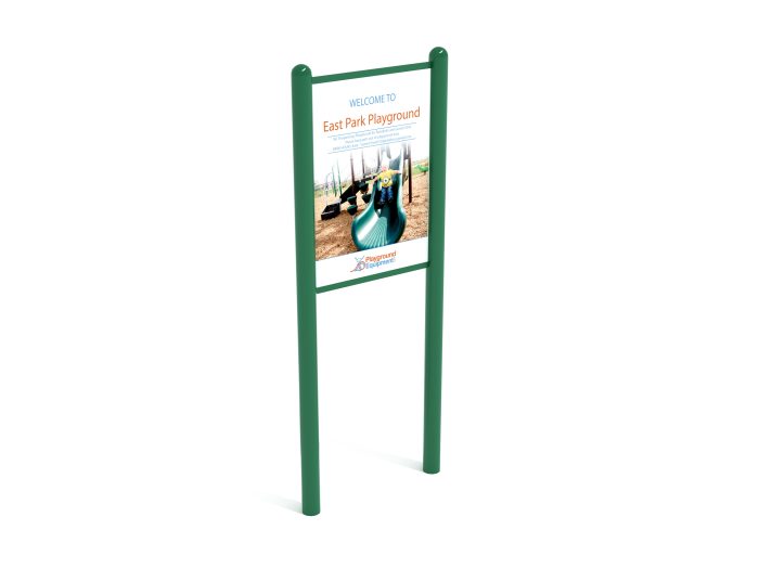 2-Sided Playground Safety Rules and Welcome Sign - Image 82