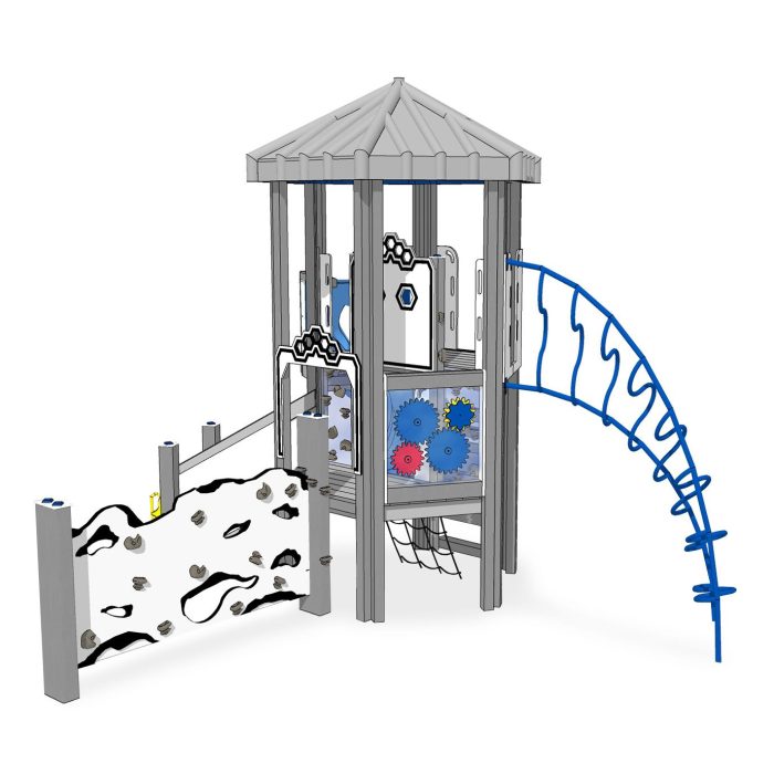 Eiffel Tower Recycled Plastic Play System - Image 2