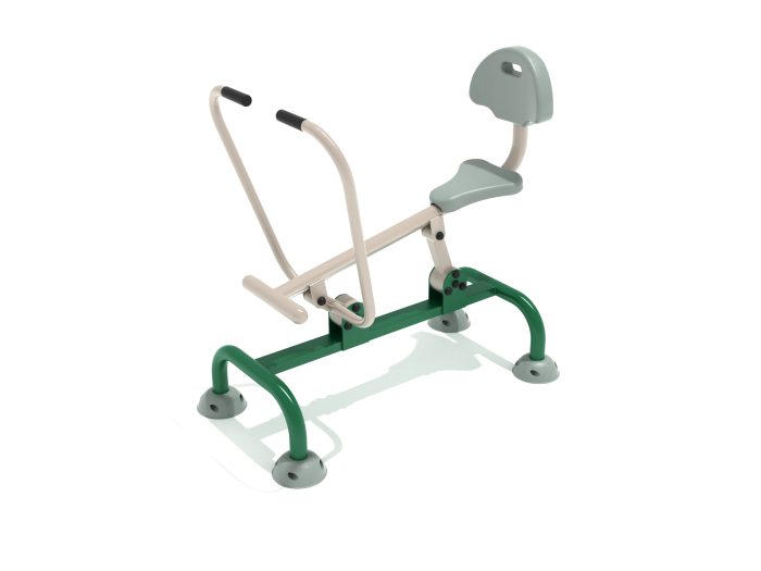 Single Station Rower with Back (Deluxe) - Image 4