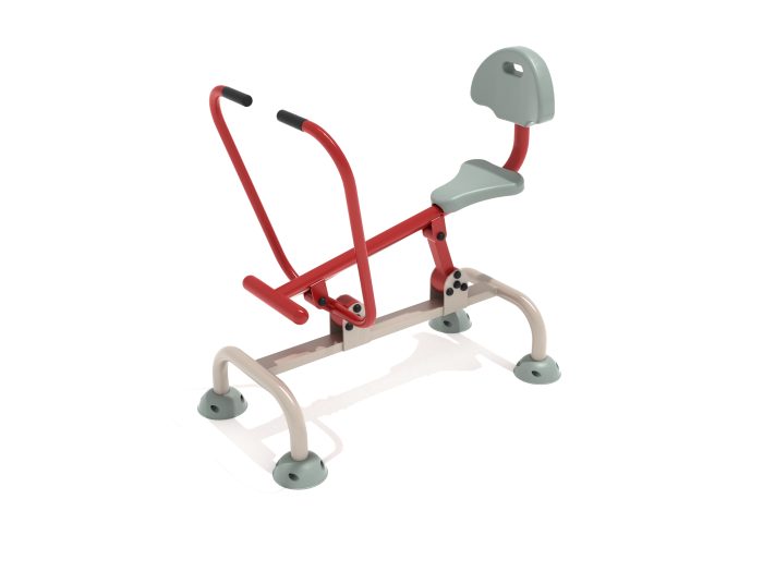 Single Station Rower with Back (Deluxe) - Image 6
