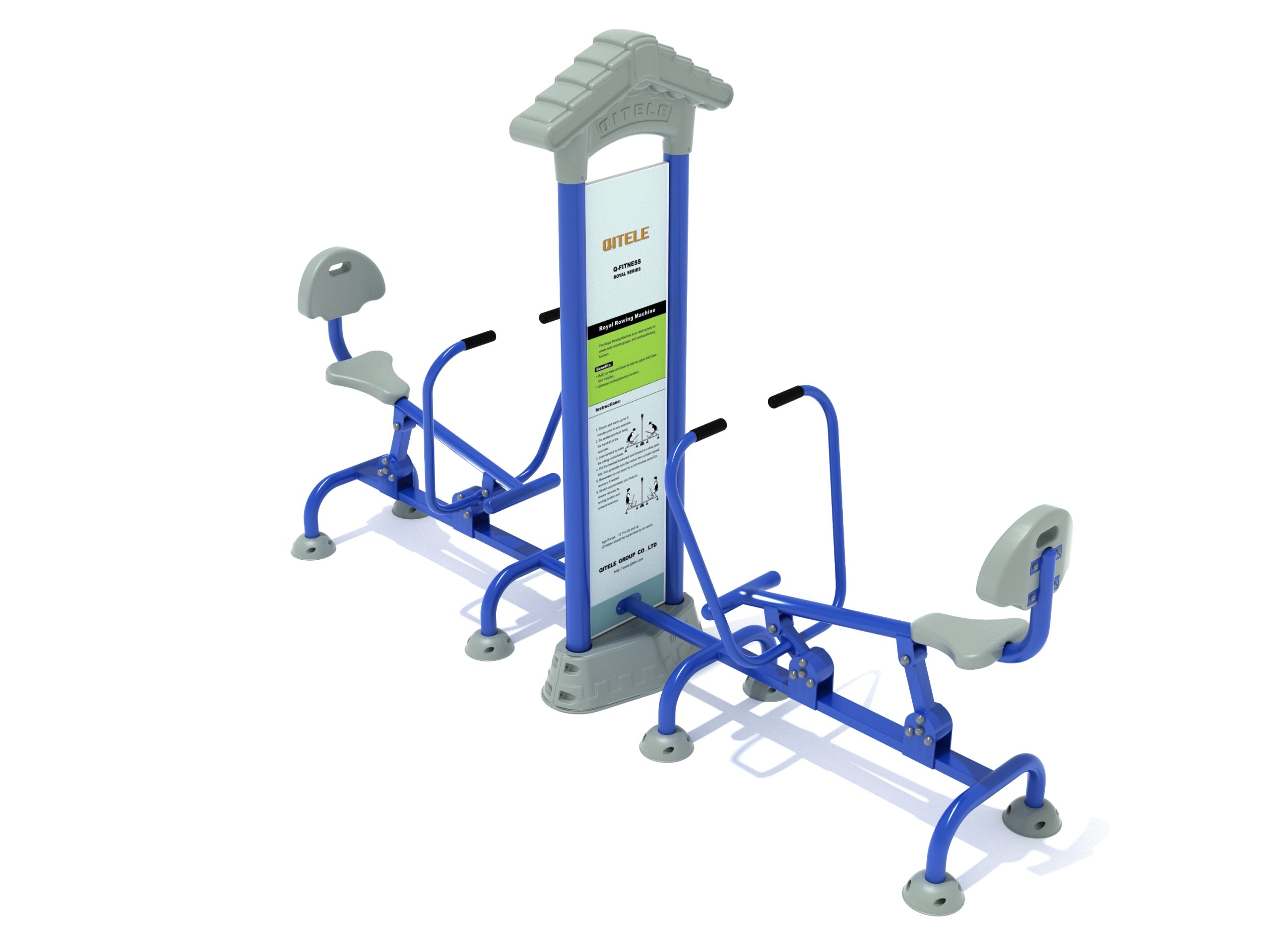 Royal Double Station Rower - Image 5