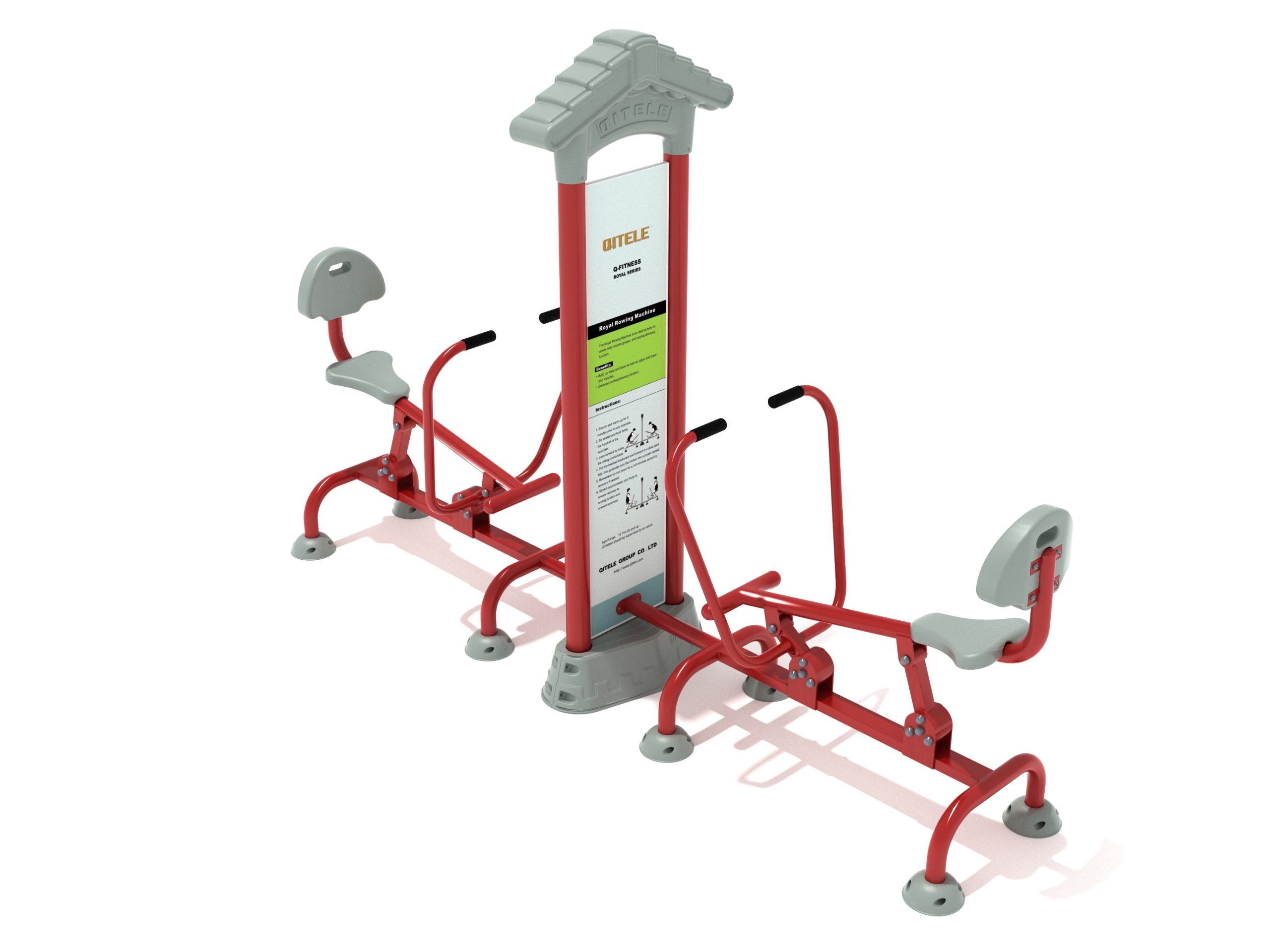 Royal Double Station Rower - Image 7