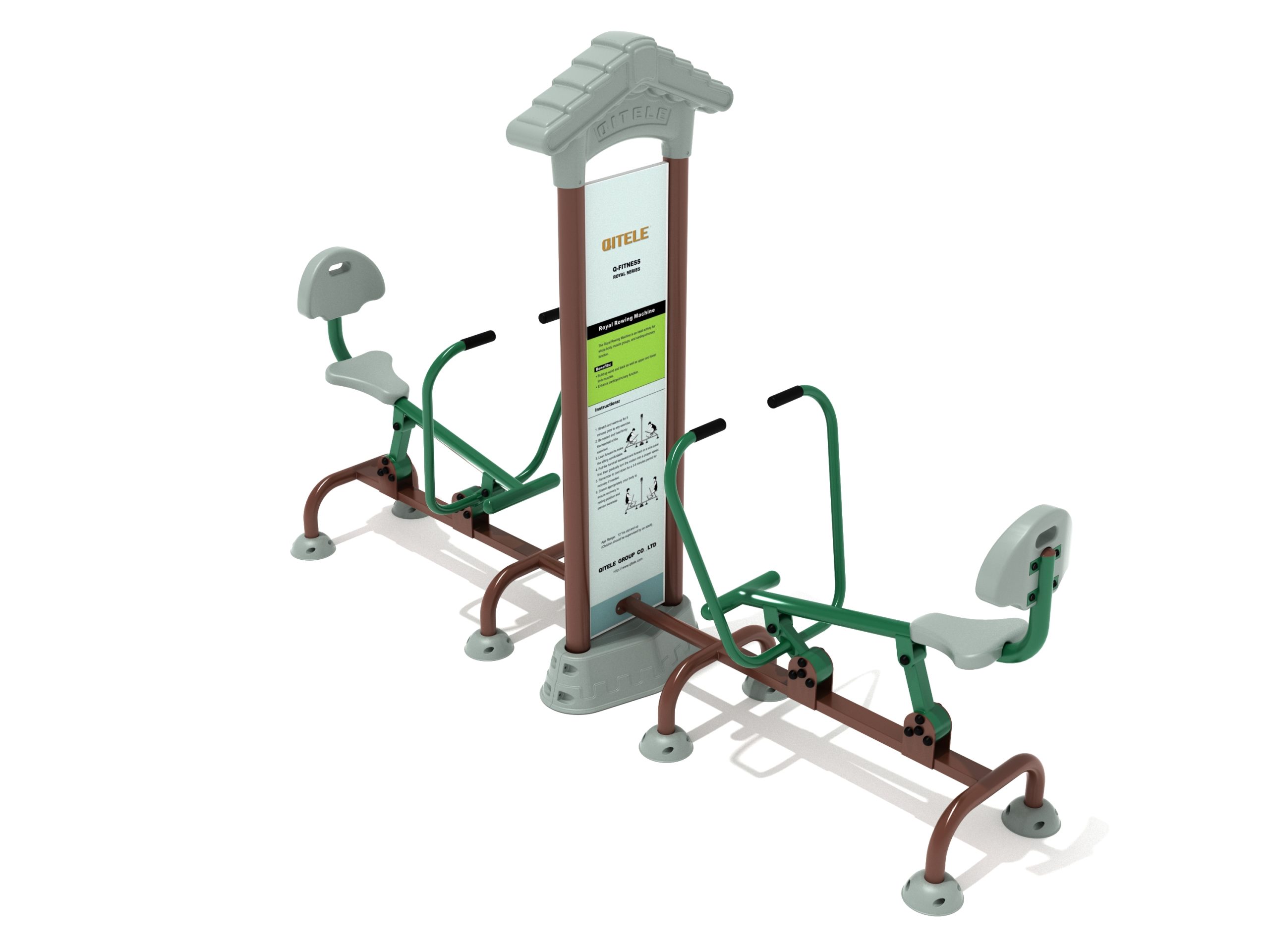 Royal Double Station Rower - Image 11