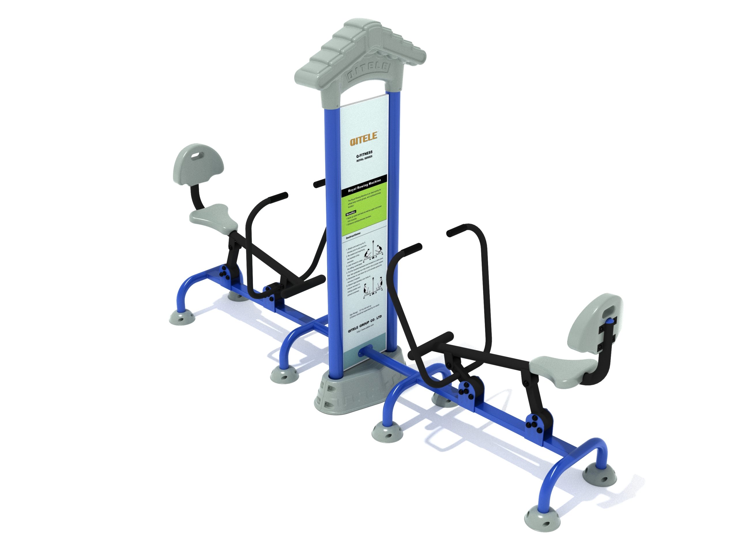 Royal Double Station Rower - Image 13