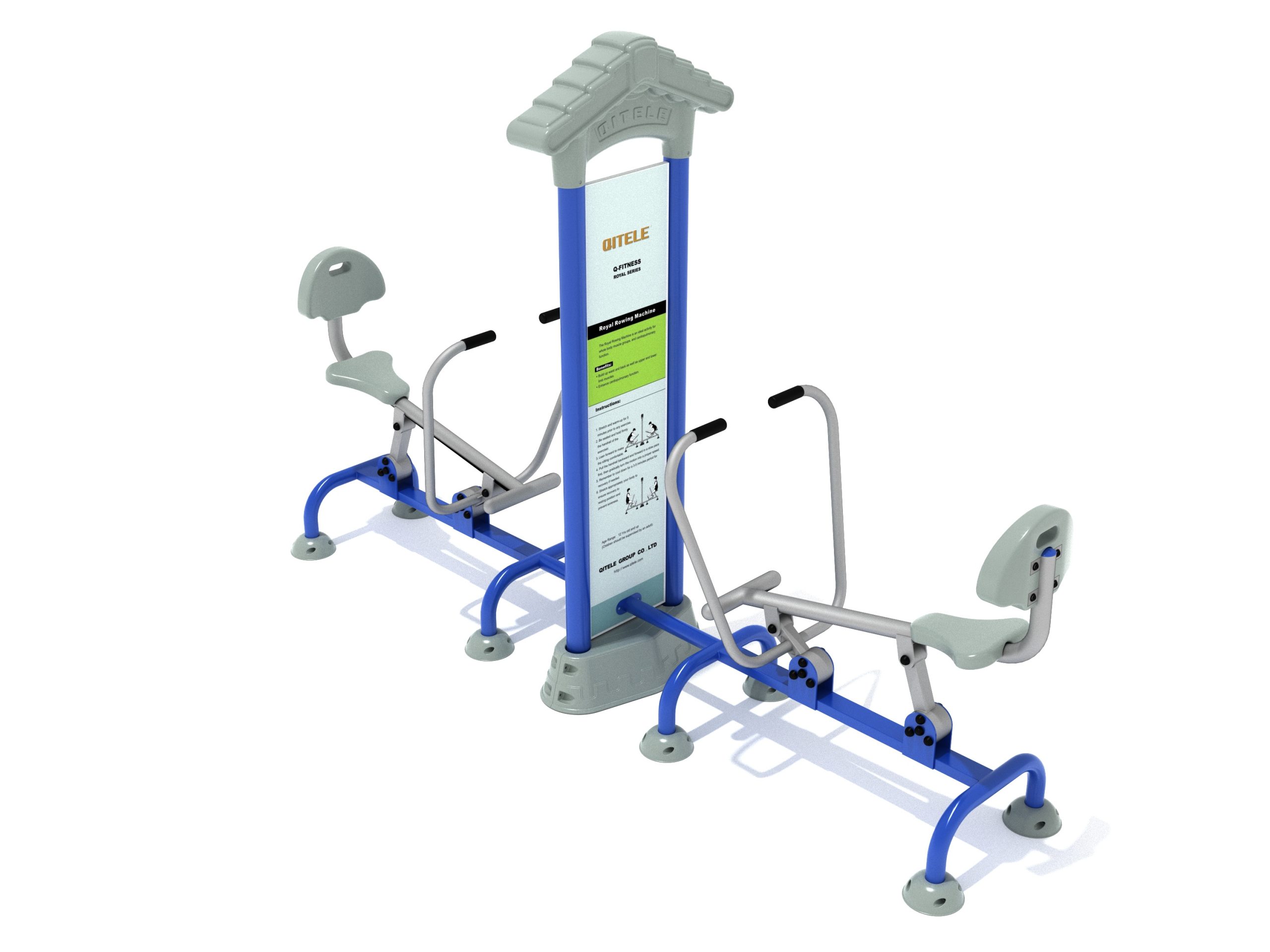 Royal Double Station Rower - Image 14