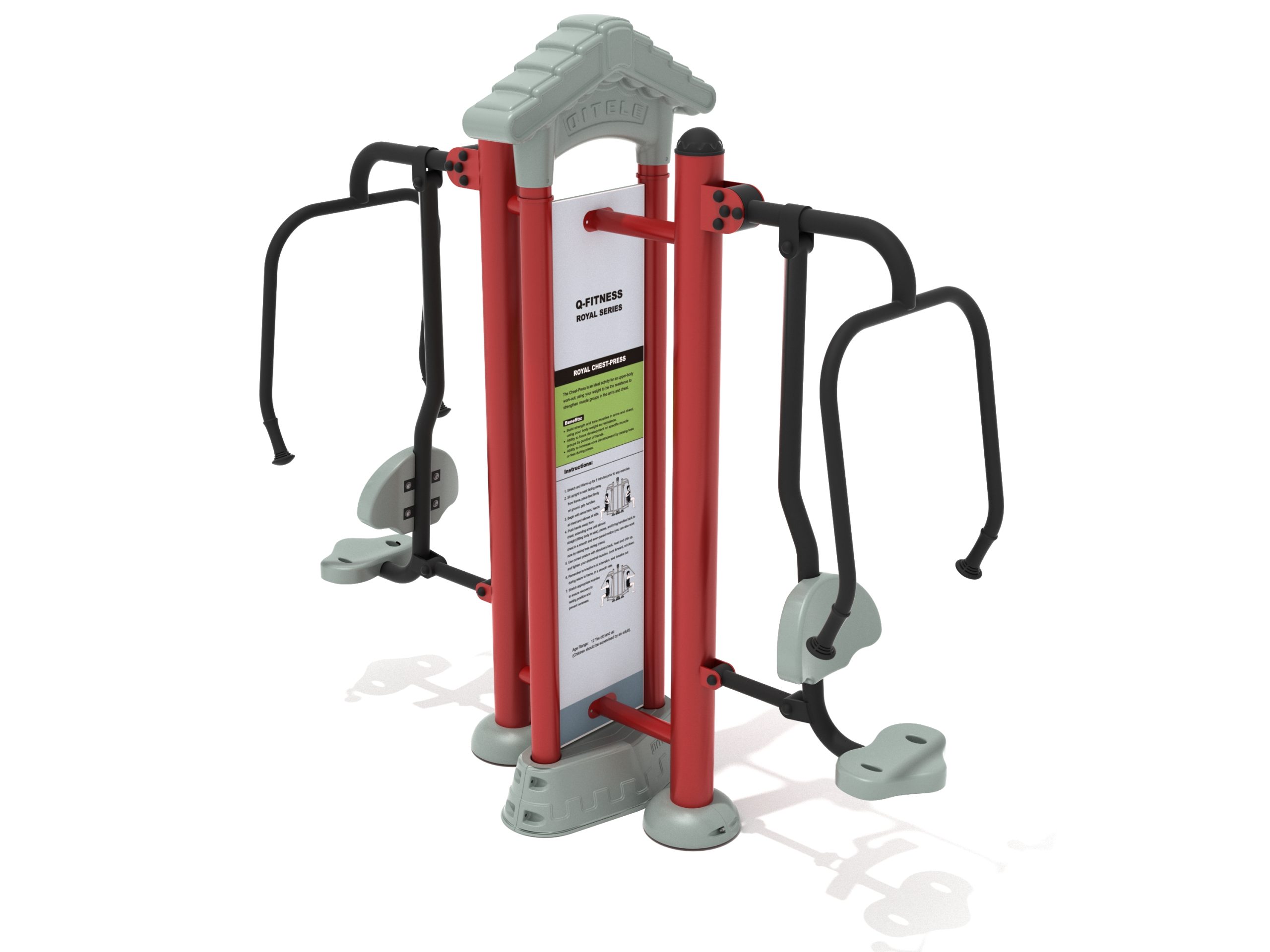 Royal Double Station Chest Press - Image 9