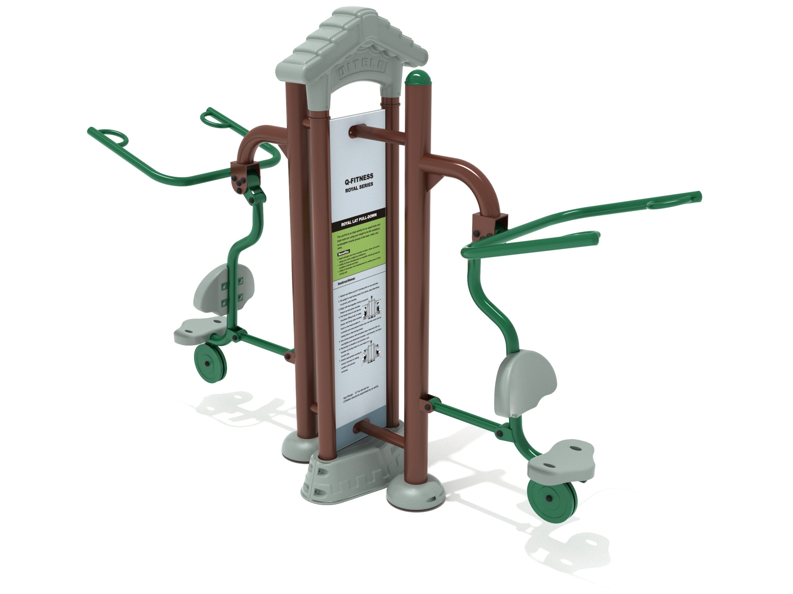 Royal Double Station Lat Pulldown - Image 10