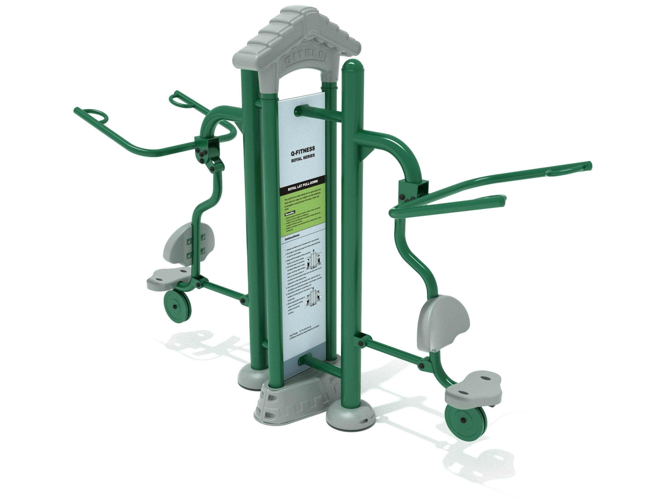 Royal Double Station Lat Pulldown - Image 11