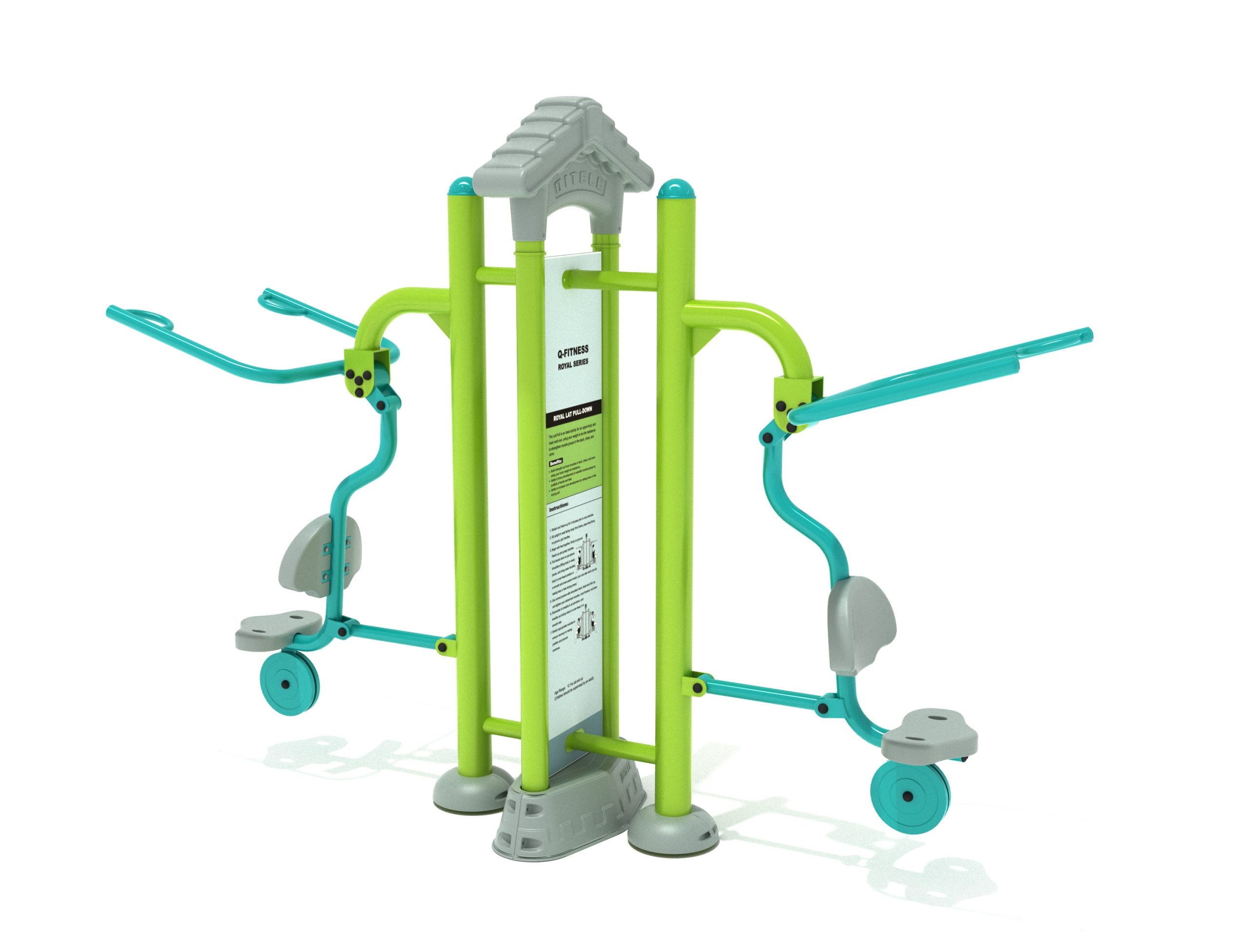 Royal Double Station Lat Pulldown - Image 12