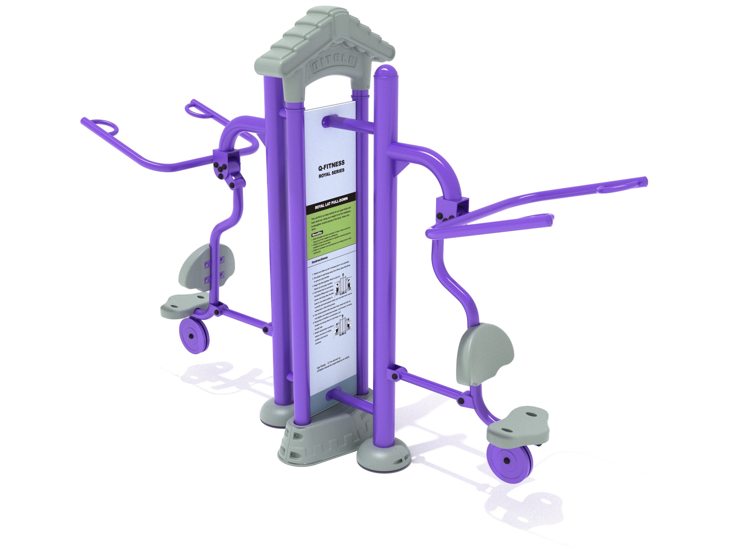 Royal Double Station Lat Pulldown - Image 16