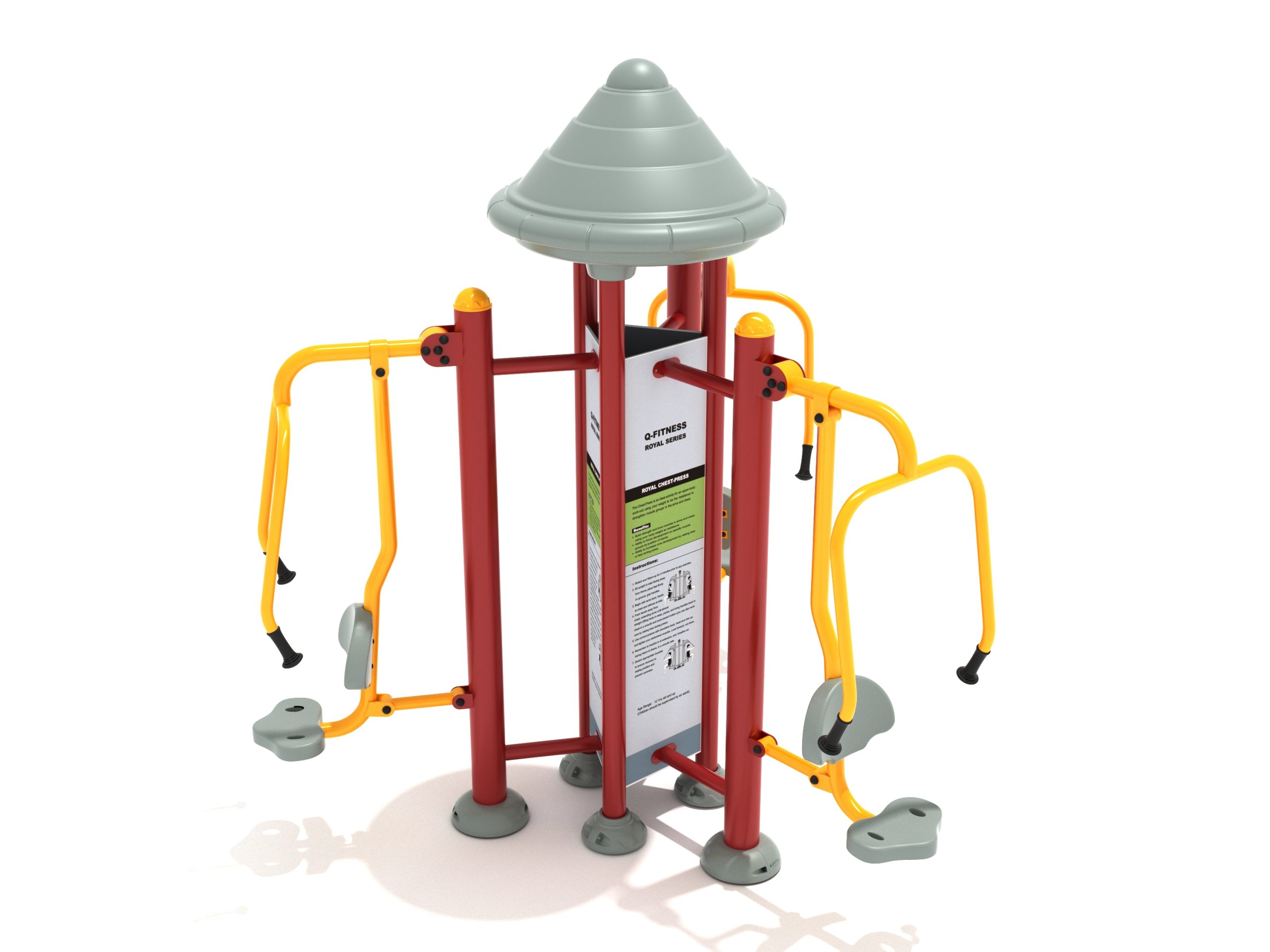 Royal Triple Station Chest Press - Image 2