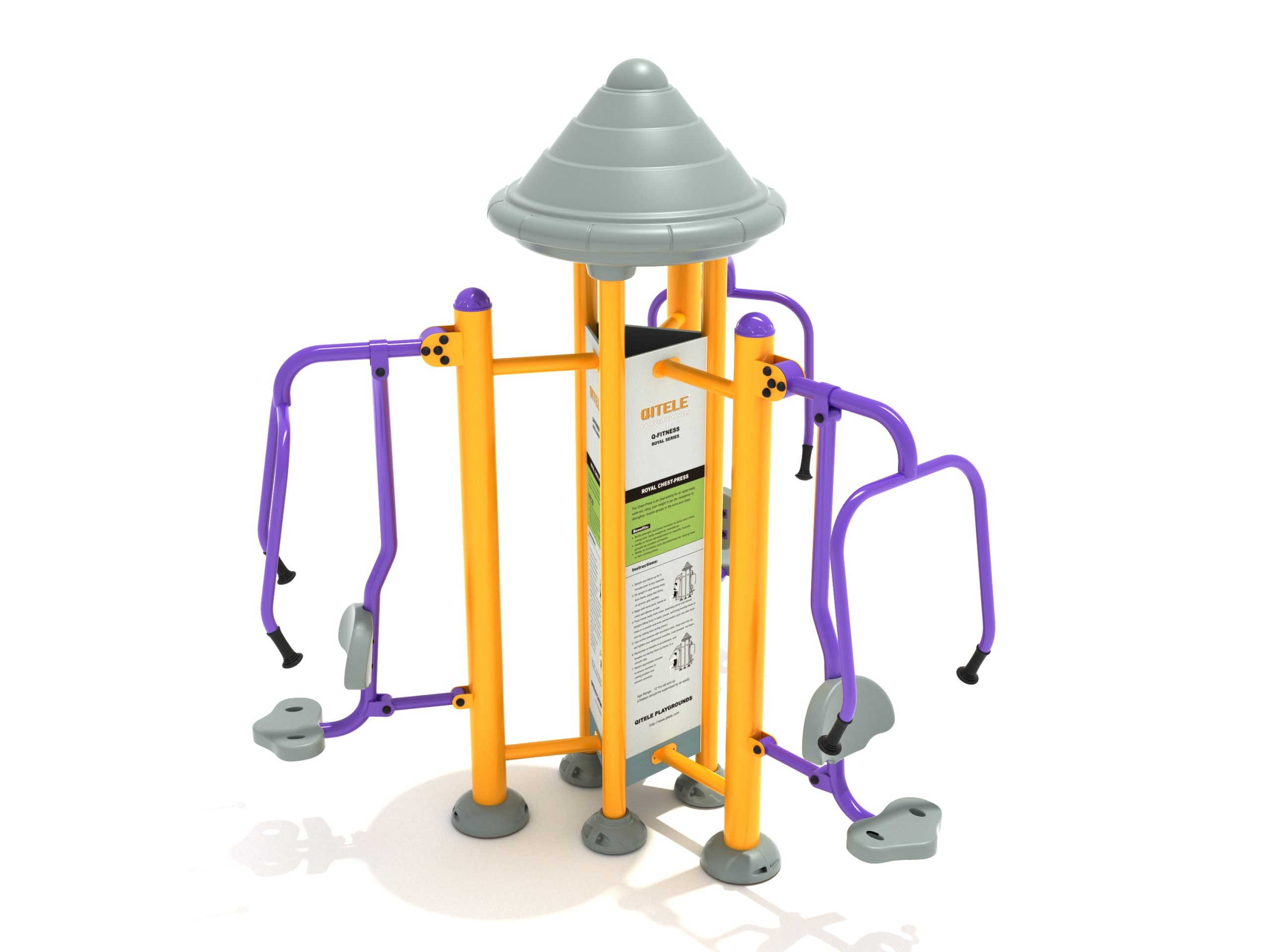 Royal Triple Station Chest Press - Image 3