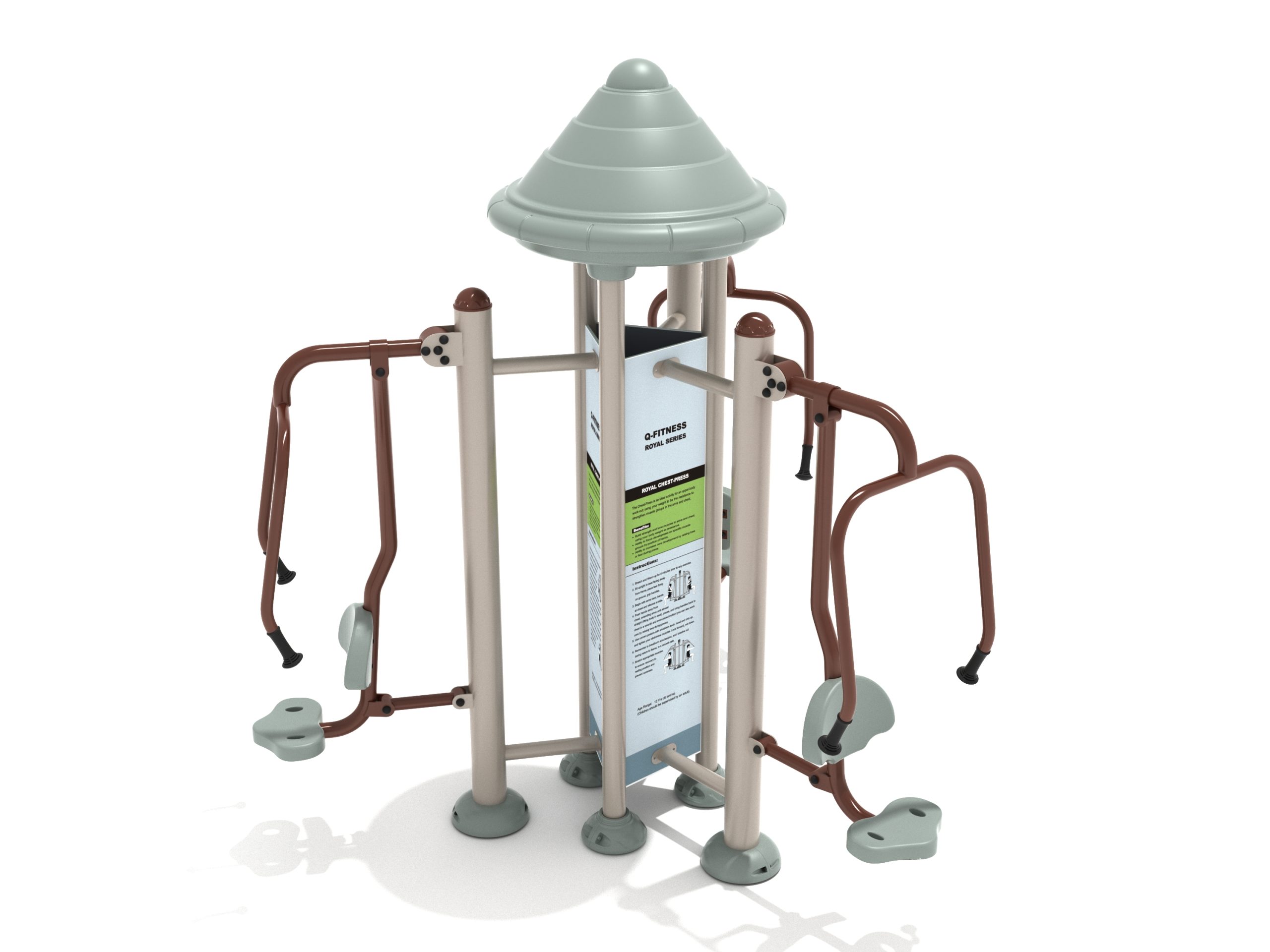 Royal Triple Station Chest Press - Image 4