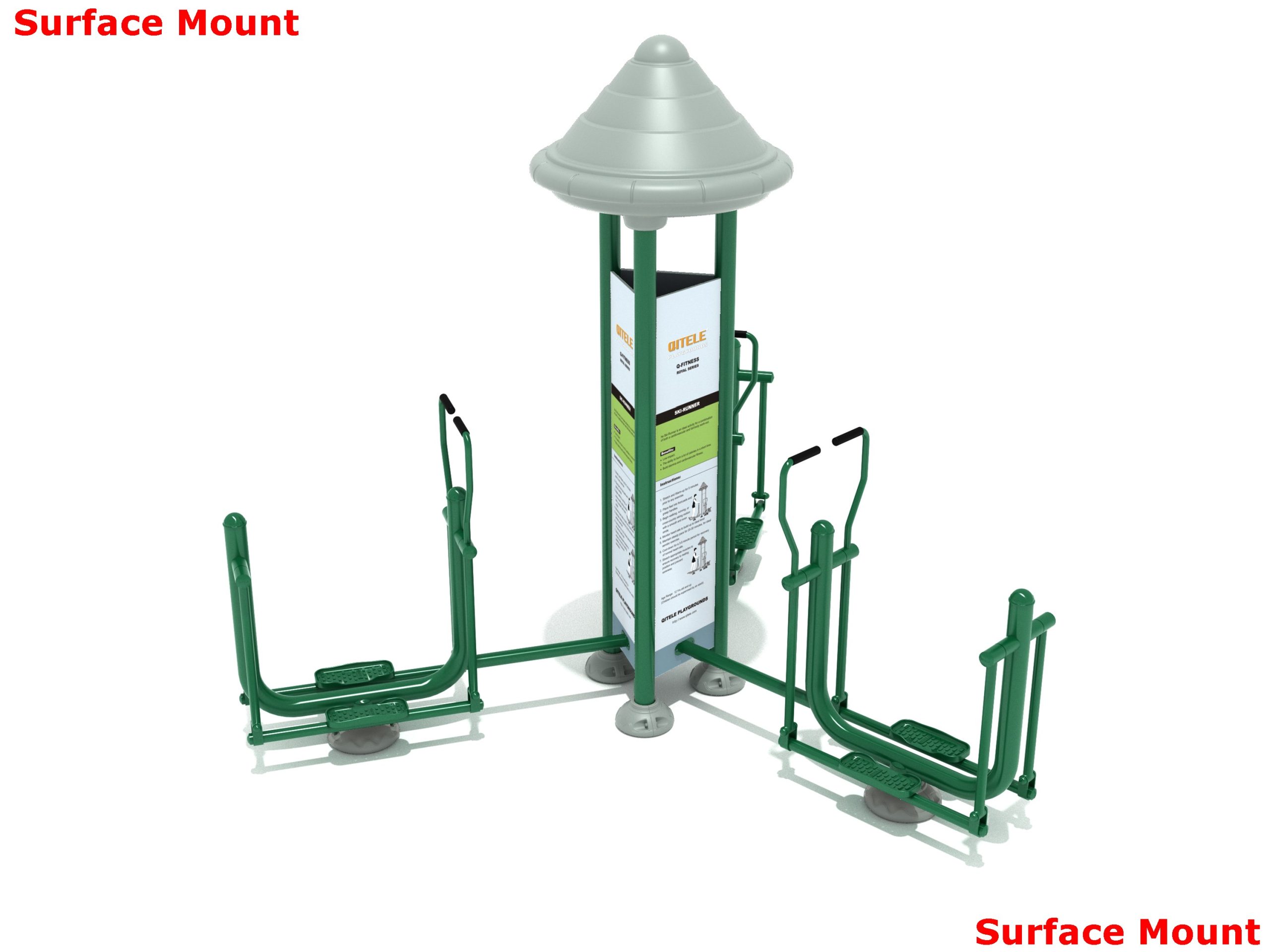 Royal Triple Station Country Skier - Image 5