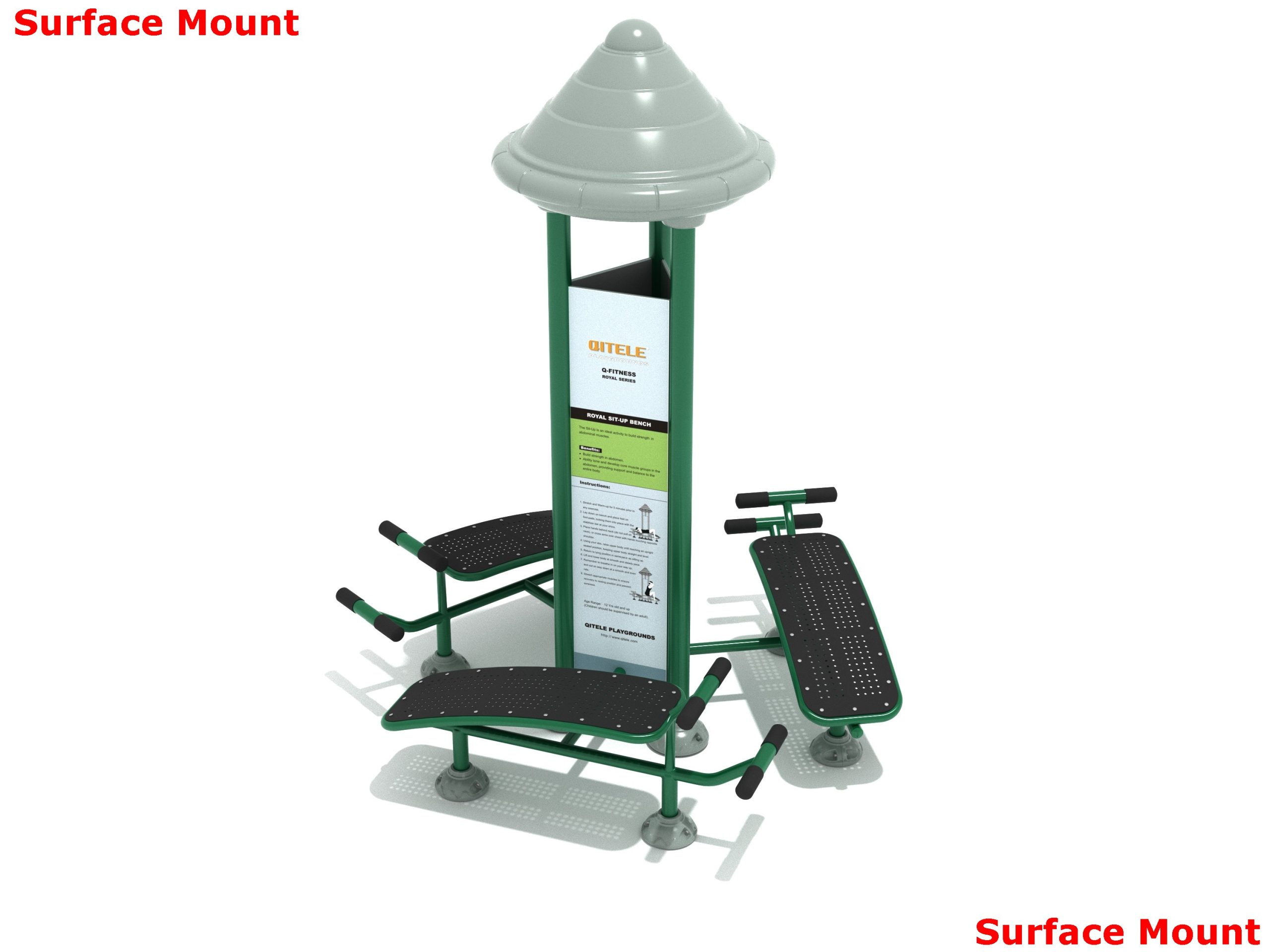 Royal Triple Station Sit Up Bench - Image 8