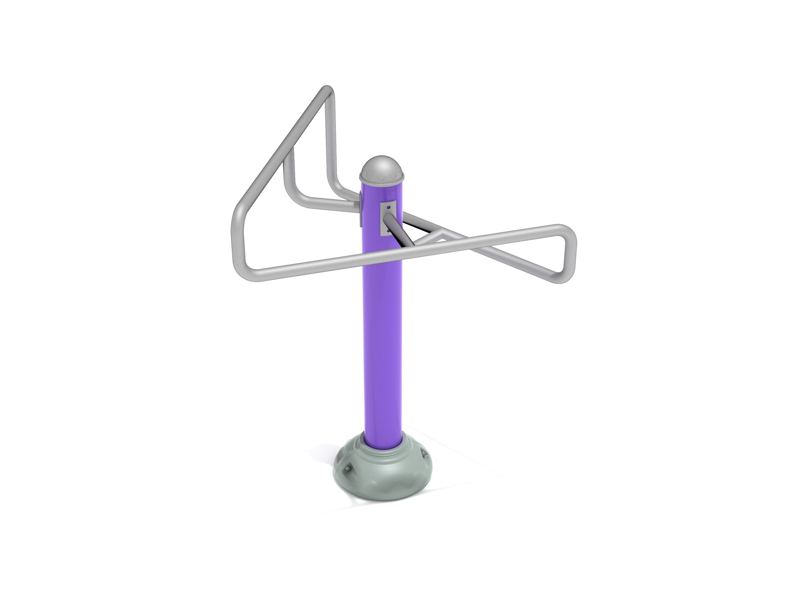 Double Station Stretching Post