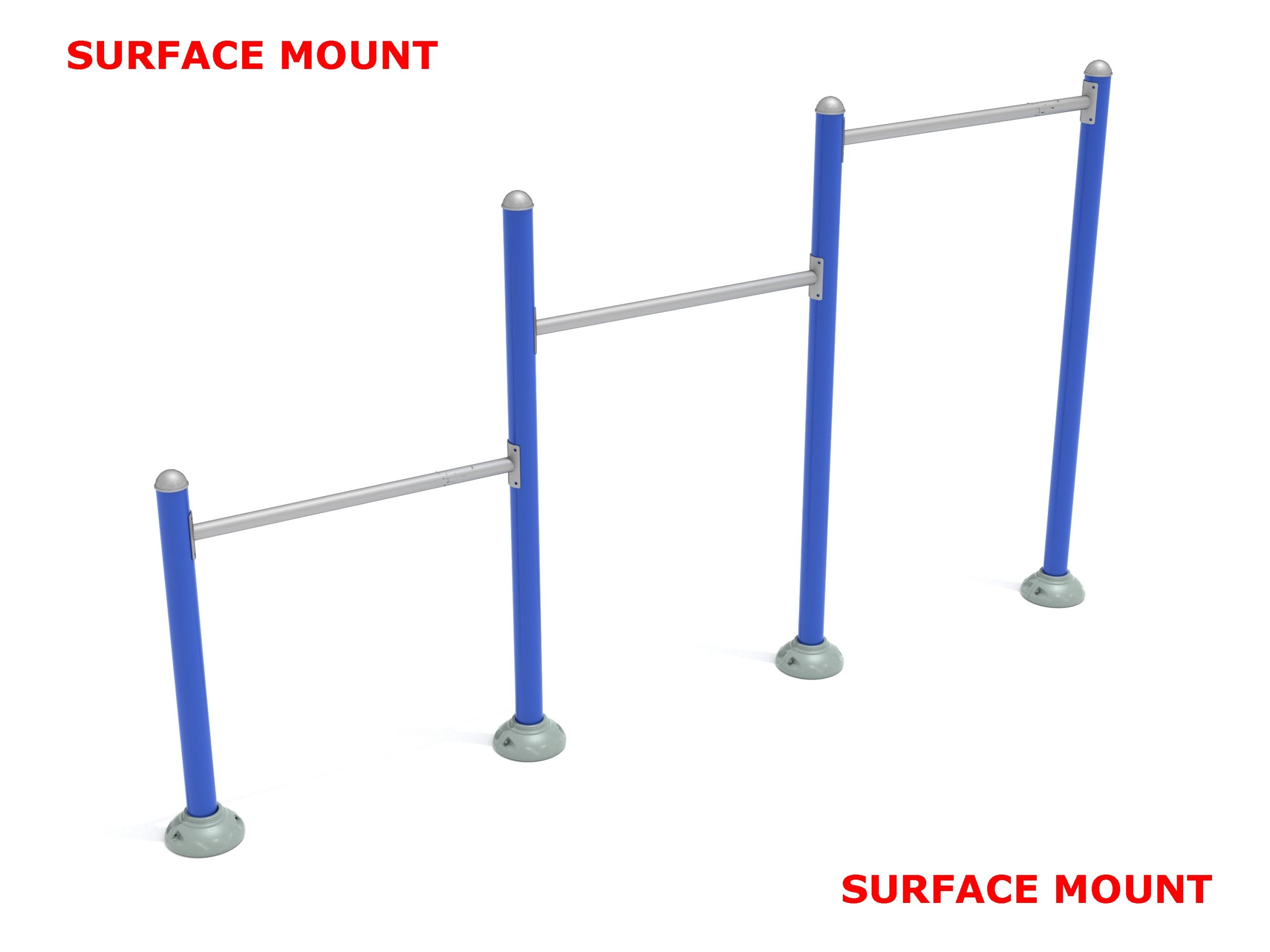 Triple Station Inclined Chin Up Bars - Image 22