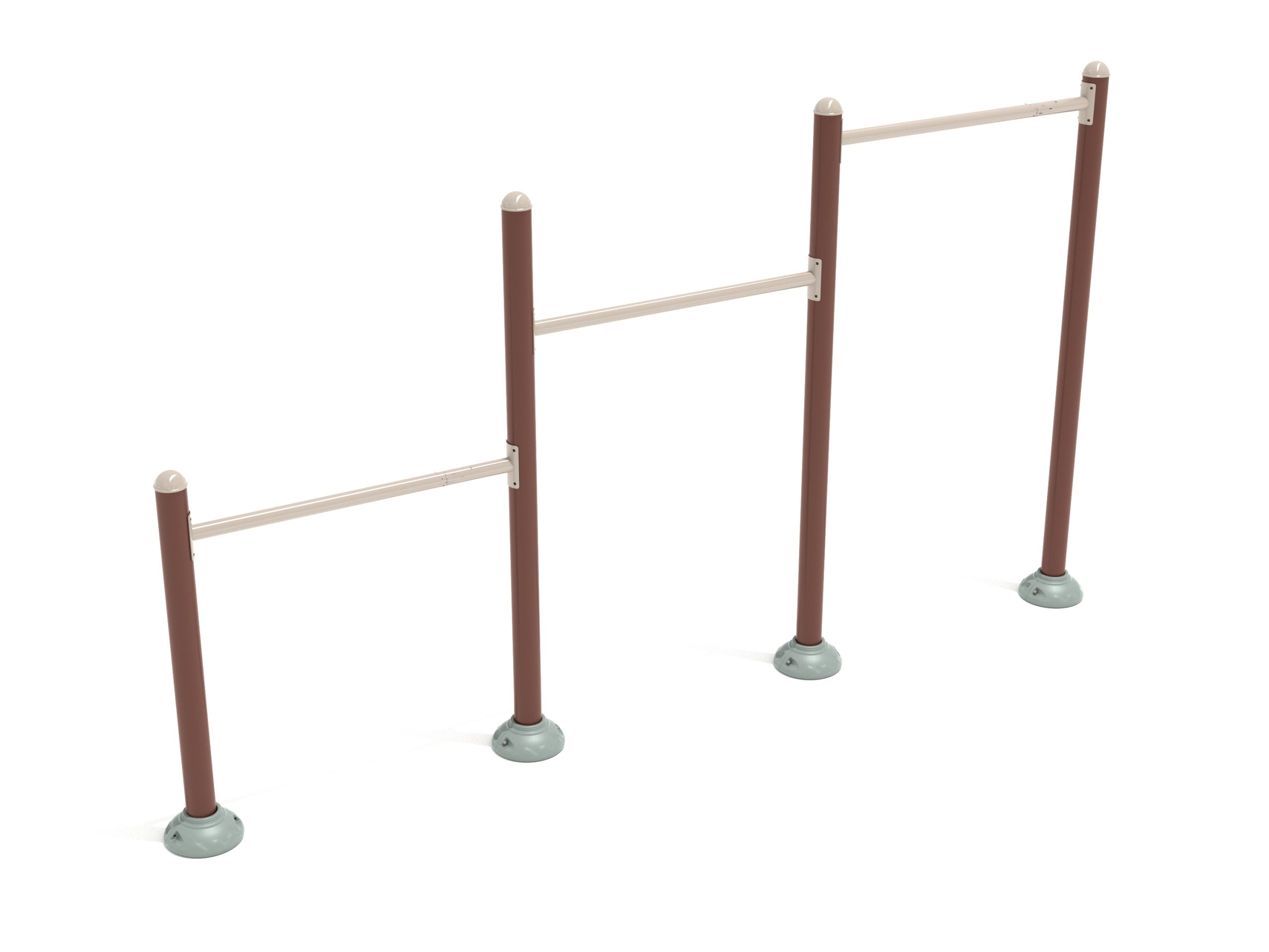 Triple Station Inclined Chin Up Bars - Image 14