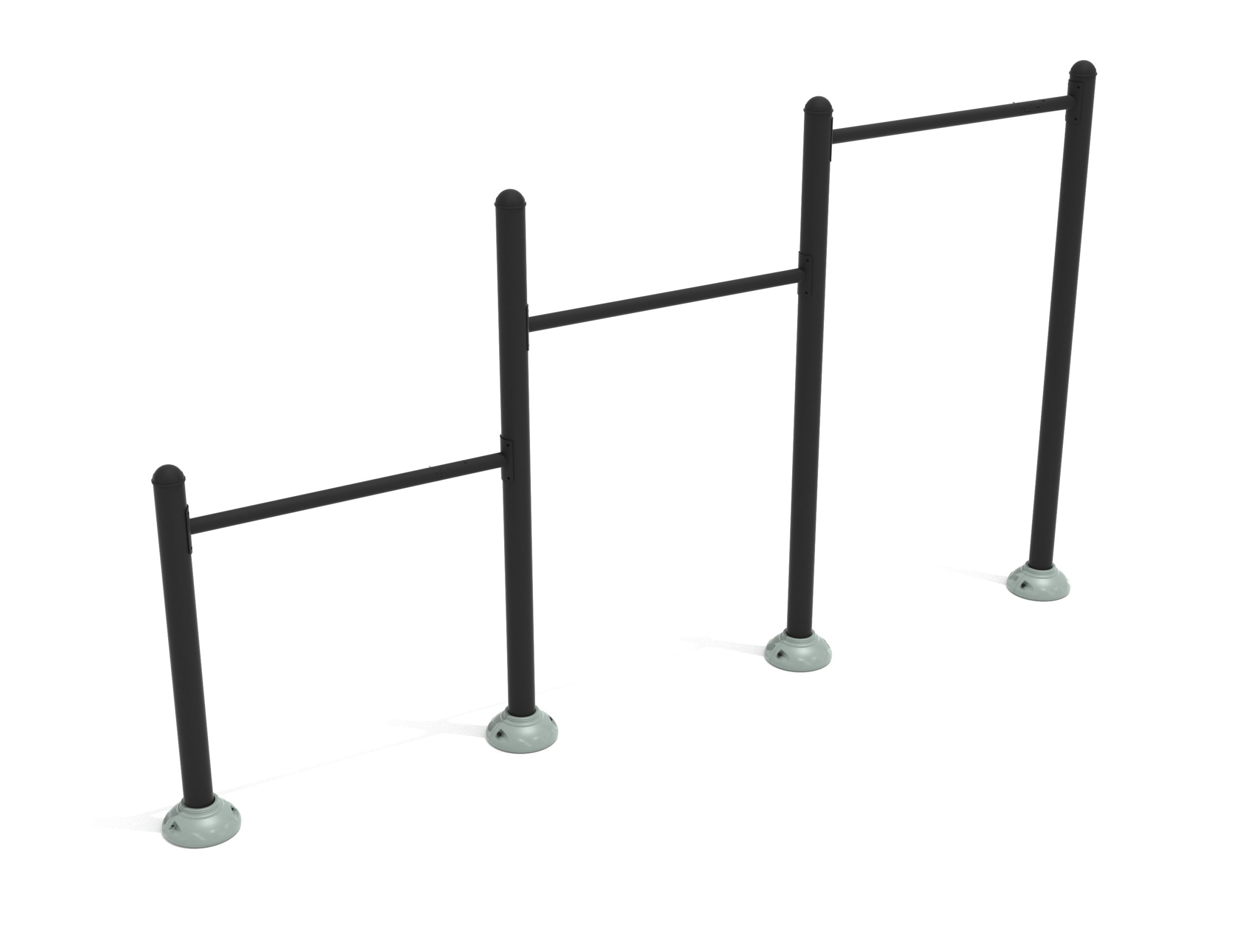 Triple Station Inclined Chin Up Bars - Image 15
