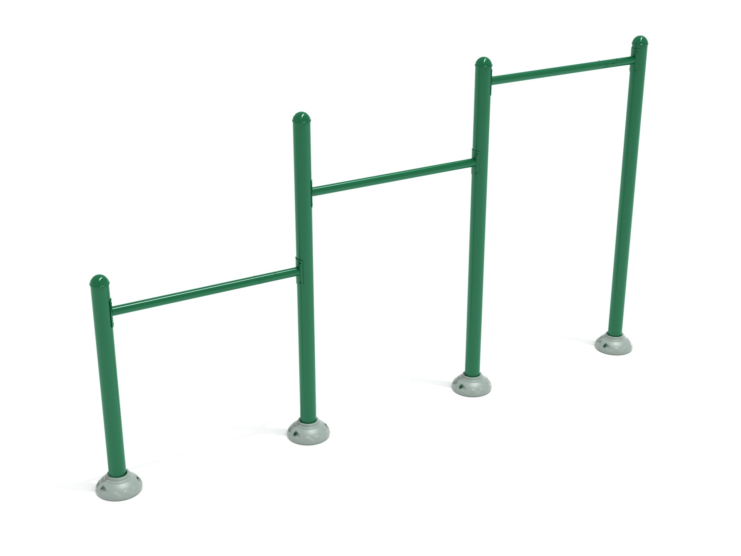 Triple Station Inclined Chin Up Bars - Image 16