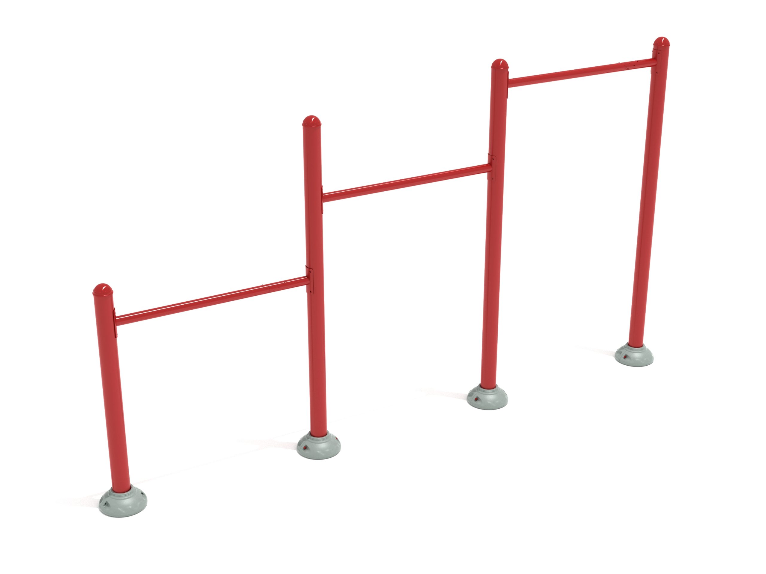 Triple Station Inclined Chin Up Bars - Image 19