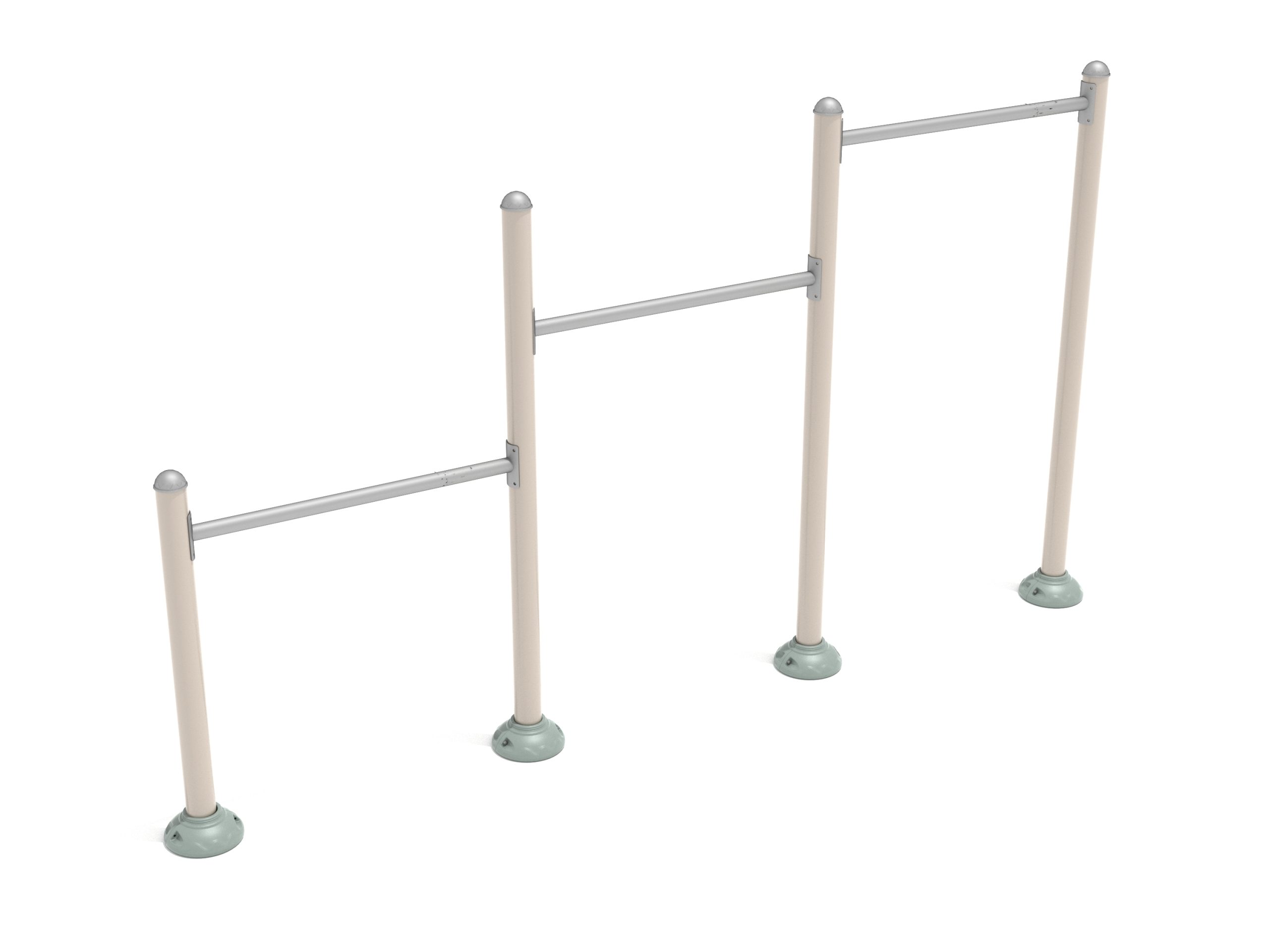 Triple Station Inclined Chin Up Bars - Image 23