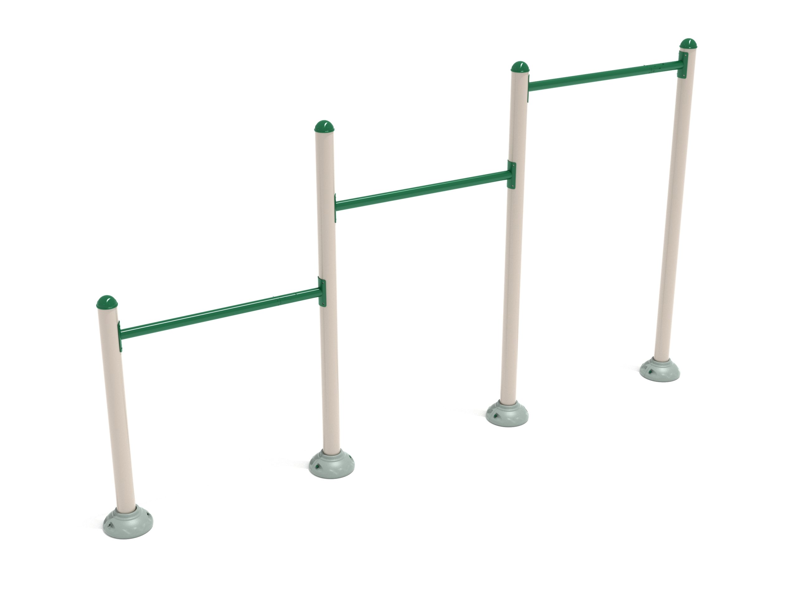 Triple Station Inclined Chin Up Bars - Image 24