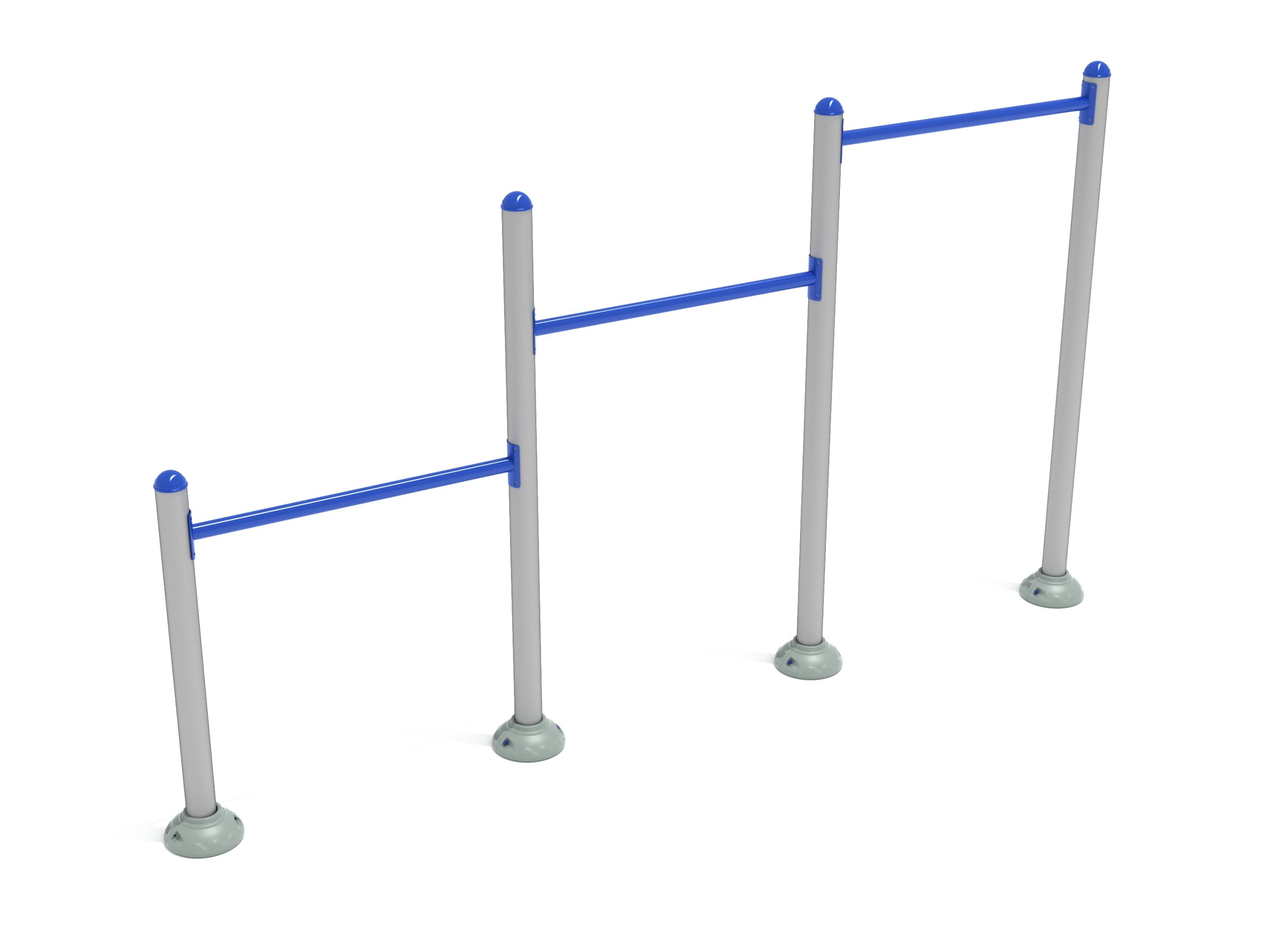 Triple Station Inclined Chin Up Bars - Image 30